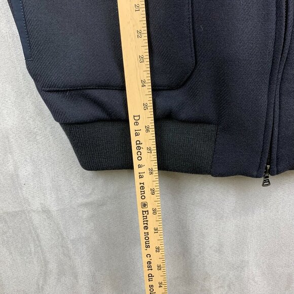 Paul & Shark Mens Winter Jacket 2XL Navy Blue Full Zip Wool and Cashmere Blouson - Picture 15 of 16